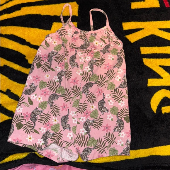 The Children's Place Pink and Black Kids One Pieces - Picture 7 of 15